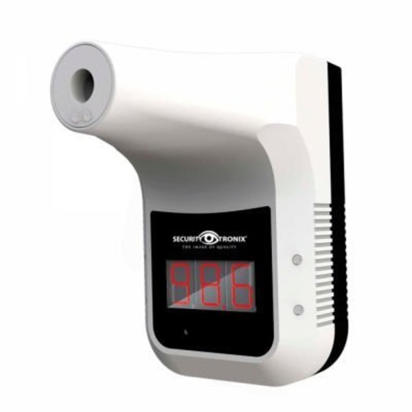 SecurityTronix ThermScan„¢ Wall Mounted Non-Contact Forehead Thermometer, North American Cable Equipment., Mfr#: ST-THERMSCAN-1